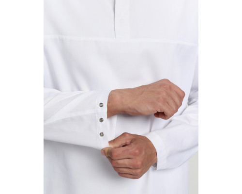 Мужской костюм ХАССП-Стандарт (ткань Оптима, 160), белый