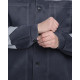 Костюм Легион-1 СОП NEW (тк.Смесовая,210) брюки, т.серый/св.серый