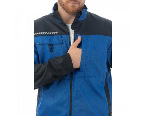Куртка мужская летняя Brodeks KS 234, синий/черный