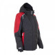 Куртка женская зимняя Brodeks KW 208, черный/красный