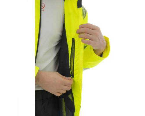 Летняя сигнальная куртка-парка Brodeks KS 223, желтый
