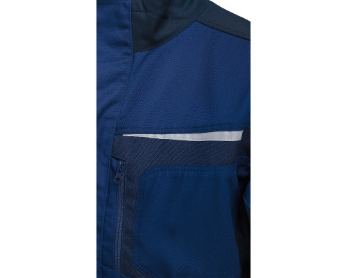 Куртка №2020 мужская, синий/тем.синий