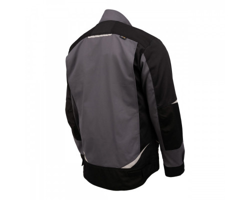 Куртка мужская летняя Brodeks KS 202 C, графит серый/черный (100% хлопок!)