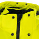 Зимняя сигнальная куртка-парка Brodeks KW 220 PLUS, желтый