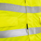 Зимняя сигнальная куртка-парка Brodeks KW 220 PLUS, желтый