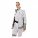Куртка женская рабочая Brodeks KS 228, белый/серый