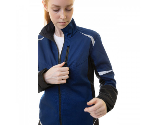 Куртка женская рабочая Brodeks KS 228, синий/черный