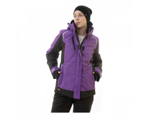 Куртка женская зимняя Brodeks KW 208, фиолетовый
