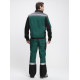Костюм Виват-1 Премиум IMP (тк.Смесовая,240) брюки, зеленый/черный/серый