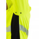 Сигнальная куртка-софтшелл Brodeks KS 227, желтый/черный