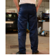Костюм Аскет-1 (тк.Смесовая,210) брюки, т.синий/васильковый