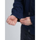 Куртка зимняя укороченная Фаворит (тк.Смесовая,240), т.синий/васильковый/серый